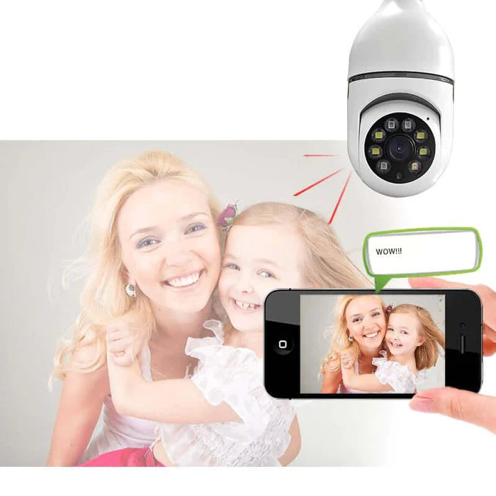 Câmera de Segurança Inteligente Full HD com WI-FI SecureMax 360