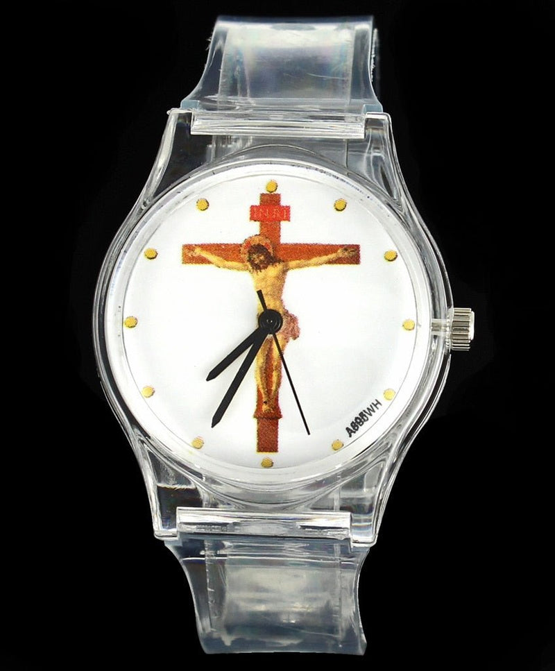 Relógio de quartzo religioso -  in Christ